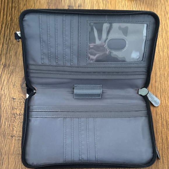 Thirty One Black and White Patterned Wallet - Picture 2 of 3